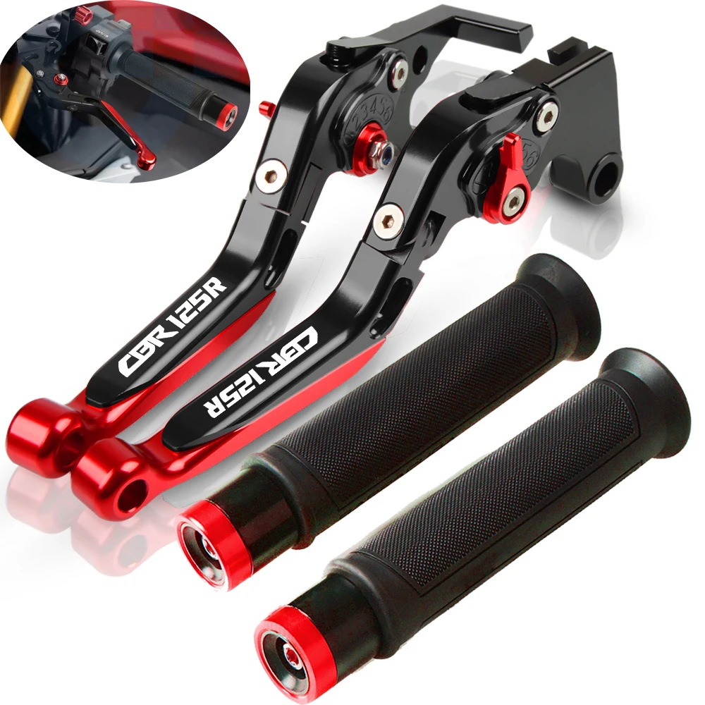 Для Honda CBR125R CBR 125R cbr125r 2005 CNC алюминиевый мотоцикл Регулируемый складной выдвижной