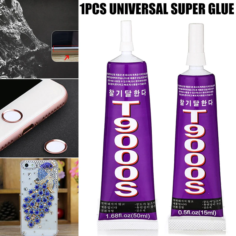 

T9000 Universal Super Glue Multi-purpose Phone Screen Repair Glue Adhesive For Glass Wooden Jewelery Paper Ceramics