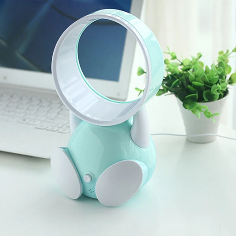 

Маленький USB Настольный Персональный вентилятор, бесшумные беслопастные вентиляторы для автомобиля, дома, летний подарок