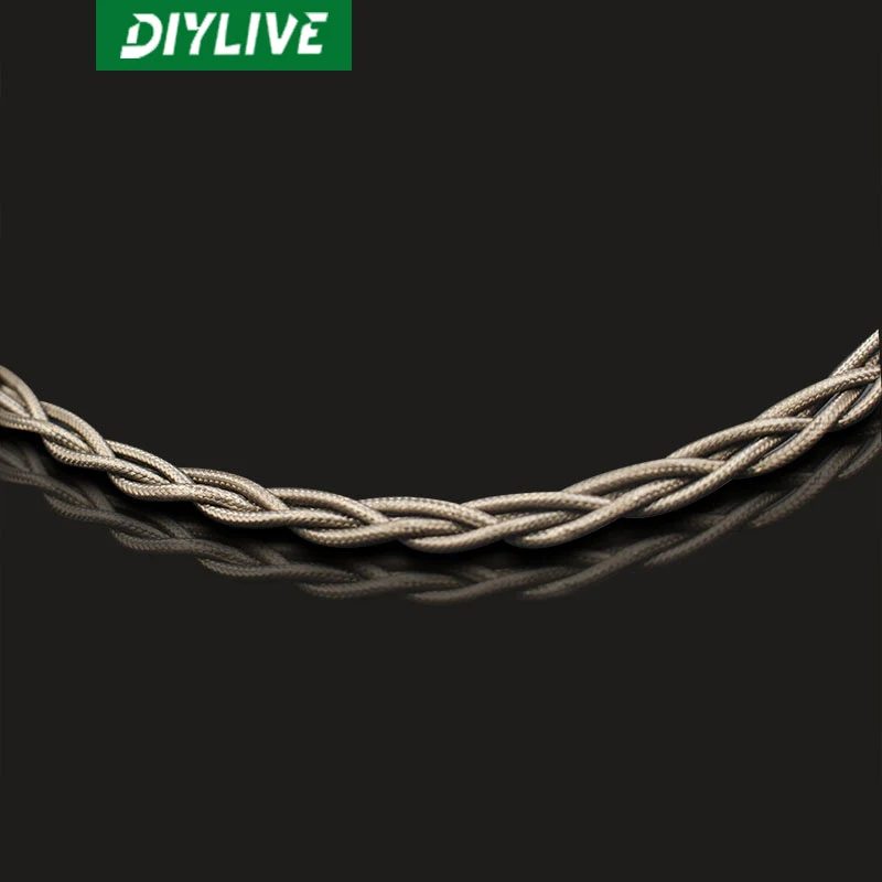 

DIYLIVE A 1 m high fidelity 3.5mm to 2RCA Fever Music Ribbon Odin 3.5-RPM Double Lotus 1 min Two Signal Coil Audio Coil