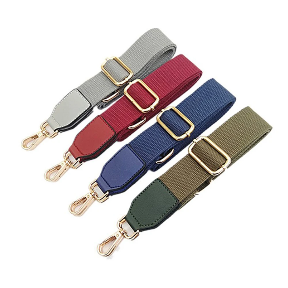Hot Bag Strap for Women Shoulder Hand Messenger Belt Accessories Handle Solid Color Cotton Tape Crossbody Wide |