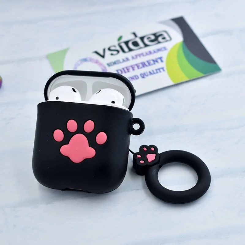 GJ0743 Для AirPods 2 Чехол с милым рисунком Микки из мультфильма беспроводной Bluetooth чехол для наушников для iPhone наушники Air Pods 1 Зарядная Коробка Чехол - Цвет: GJ0743