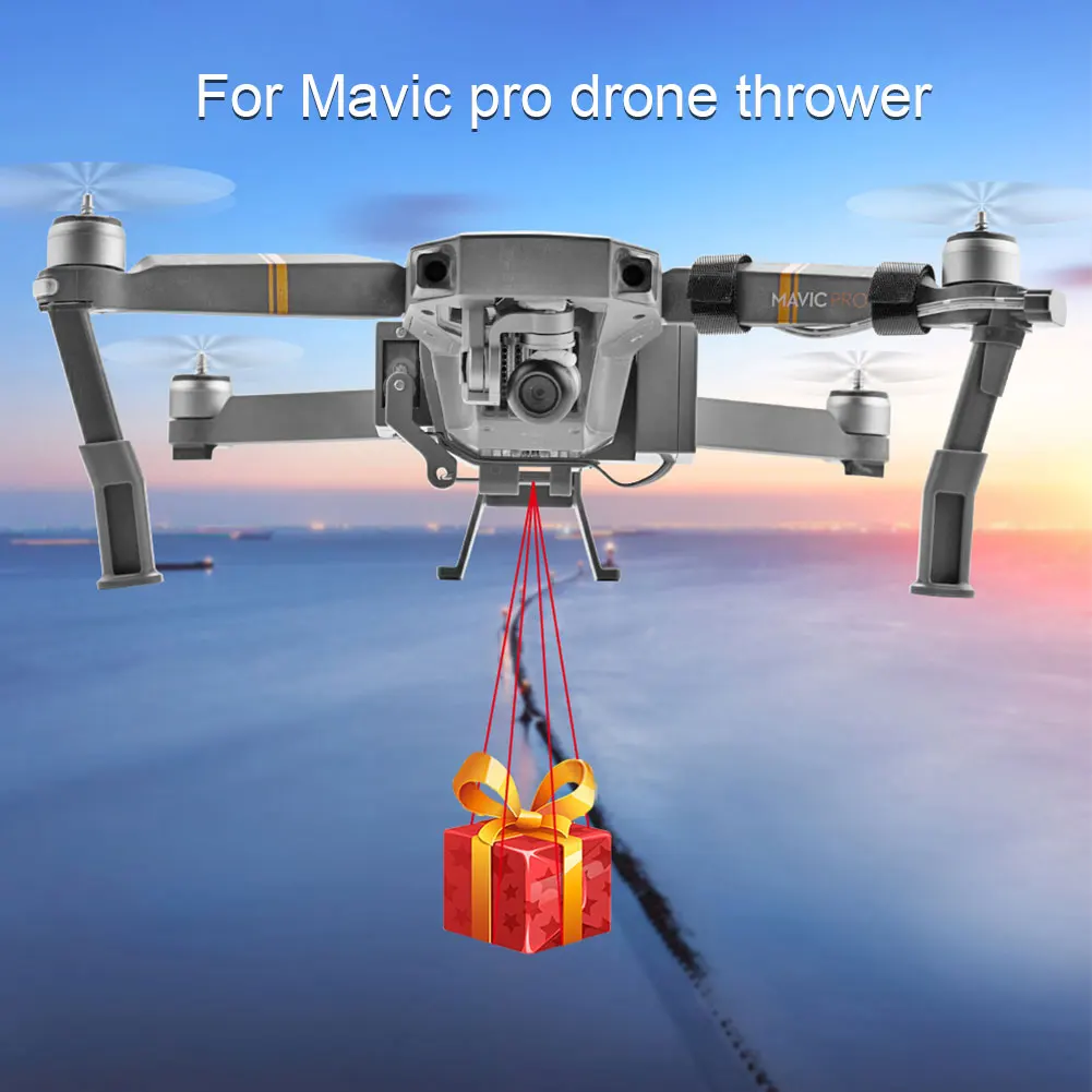 

Wedding Proposal Dispenser Drone Thrower Transport Gift Quick Release Air Dropping Bottom Mounting Durable For DJI MAVIC PRO