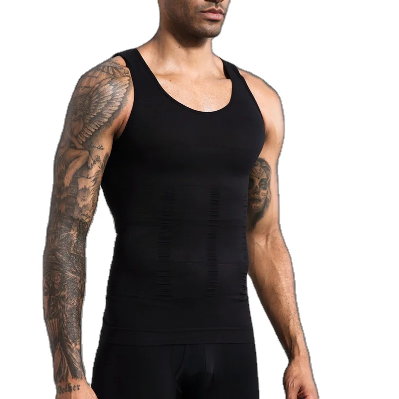 

Men's Slimming Clothes, Body Shaping Clothes, Abdominal Vest, Men's Corset Shaped Corset Shaped Corset Shaped Artifact To Reduce