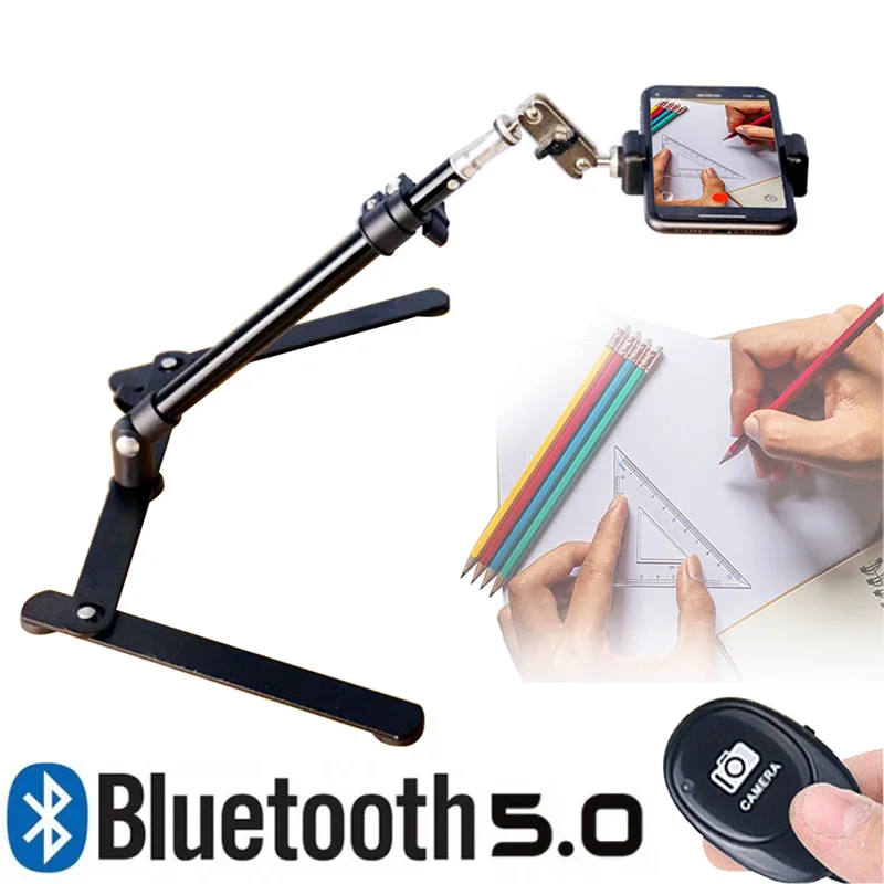 

Настольная металлическая подставка-держатель для телефона