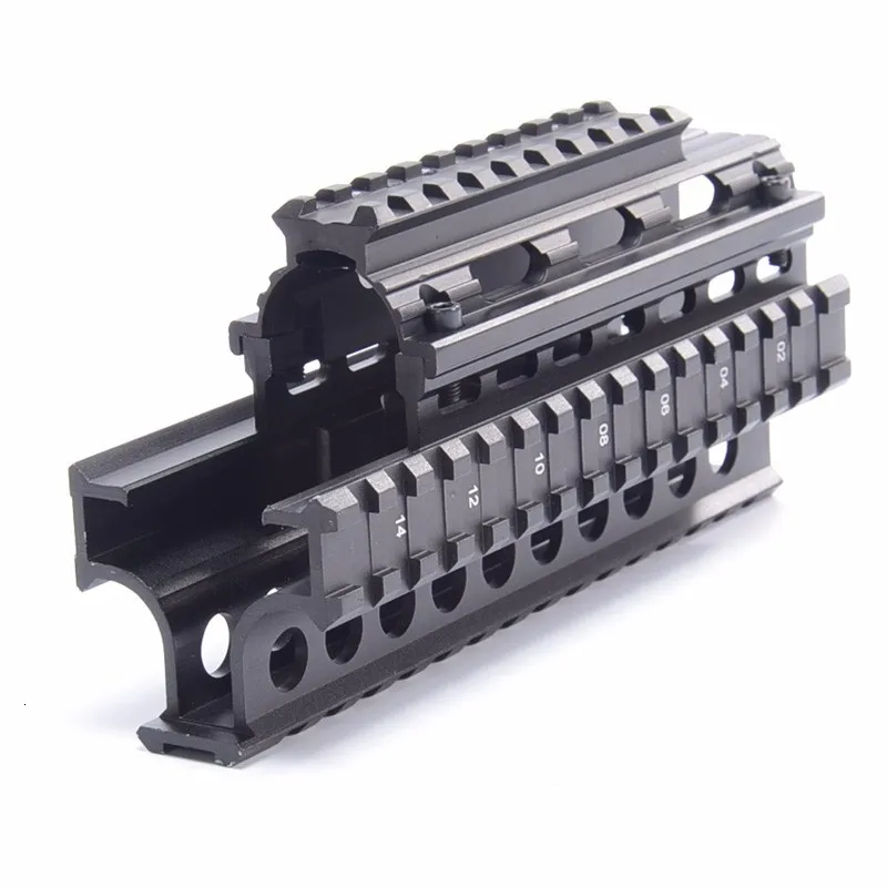 SINAIRSOFT Yugo M70 AK Quad Rails для AK 47/74 охотничьей стрельбы тактического пистолета Quad Rail Mount с 6 чехлами