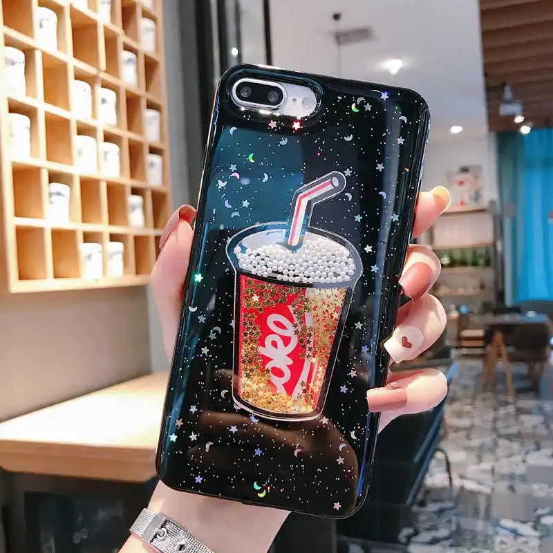 С блестками с изображением луны и звезд, мягкий чехол для OPPO F9 A5 A57 A39 A59 A3 A79 A83 A7X Рено A9 F11 K1 R15X R9 R9S R11 R11S плюс R17 Pro крышка - Цвет: 8