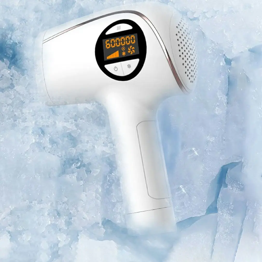 IPL замораживающее лазерное устройство для удаления волос ABS 5 скоростной ручной и