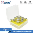 XCAN алмазный режущий диск 10 шт. Мини режущий диск алмазный шлифовальный круг роторный Циркулярный пильный диск абразивный алмазный диск
