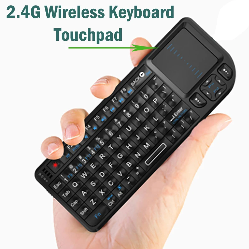 Беспроводная клавиатура Air Fly Mouse 2 4G оригинальная мини ручная сенсорная для Smart TV