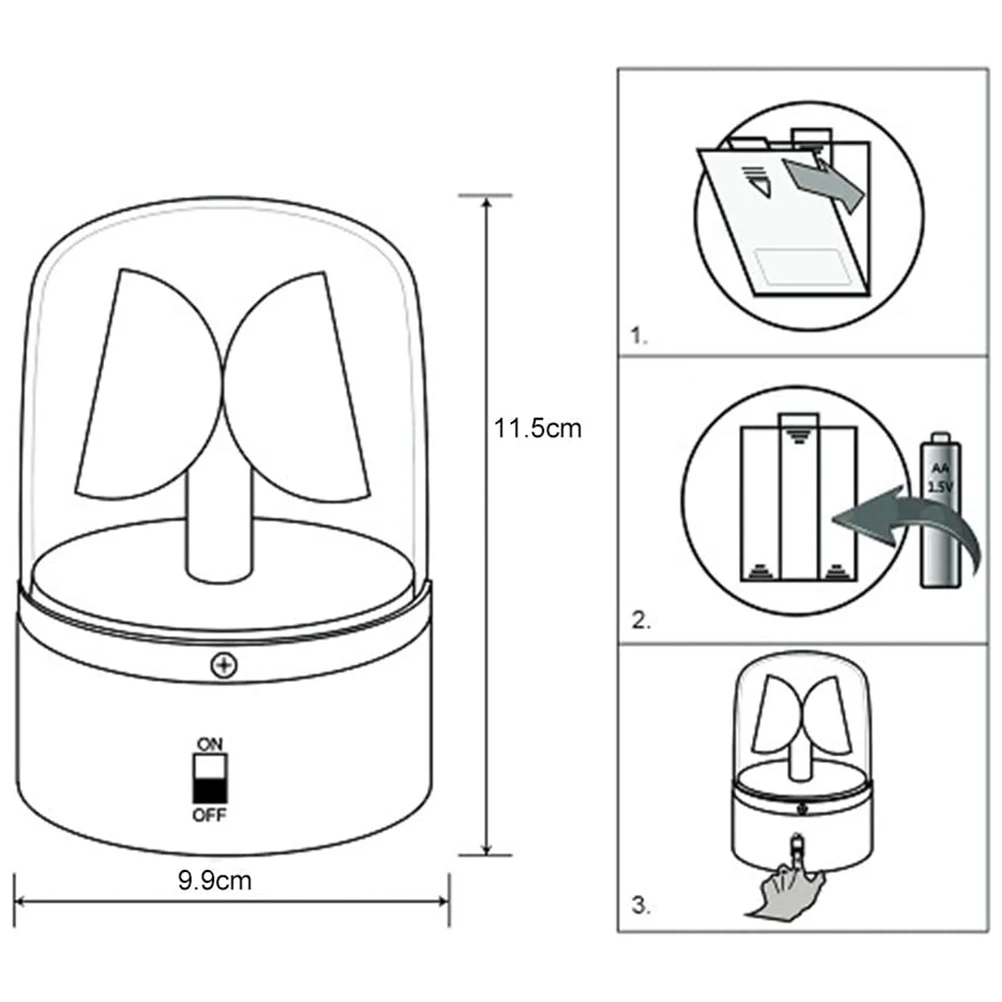 Multi-Purpose LED Strobe Warning Light Emergency Beacon Used to Warn Stage Revolving | Безопасность и защита