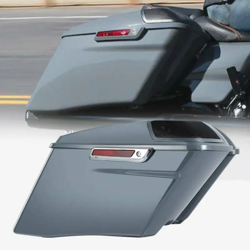 Мотоциклетные 4 дюймовые удлиненные сиденья для Harley Touring CVO Road King Electra Street Glide Ultra