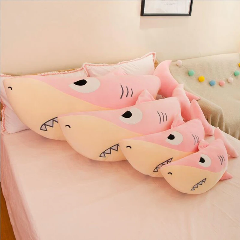 

Creative Cute Shark Plush Toy Stuffed Animal Shark Doll Toys Soft Plush Pillow Home Pillow Kids Toy Girls Gift
