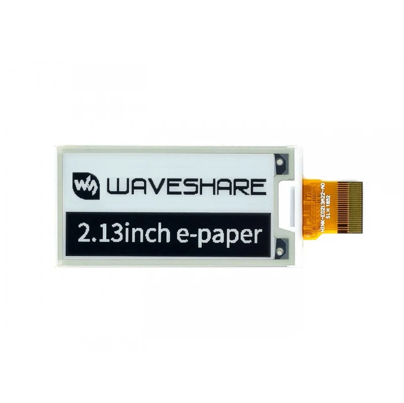 2 13 дюймовая E-Ink сырьевая панель дисплея E-Paper 250x122 без интерфейса PCB SPI поддерживает