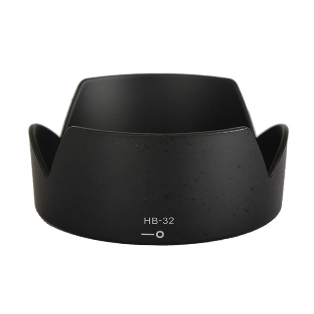 

ABS Portable Photography Durable Easy Installation F/3.5-5.6G Lens Hood Replacement Cover Reversible 18-135mm For Nikon HB-32