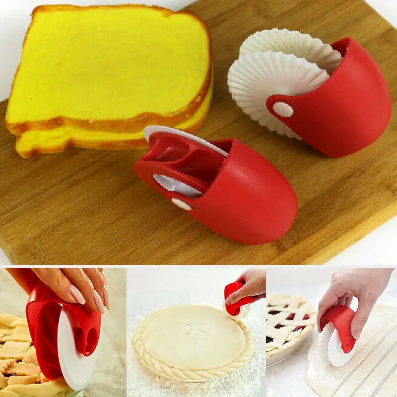 

1Pc Kitchen Pizza Pastry Lattice Cutter Pastry Pie Decor Cutter Noodle Maker Pasta Noodle Cutter Household Kitchen Pizza Tools