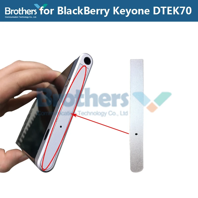For BlackBerry KEYone DTEK70 DTEK 70 Back Cover Battery Door Housing Flake Top UP Bottom Cover BackCover Phone Replacement