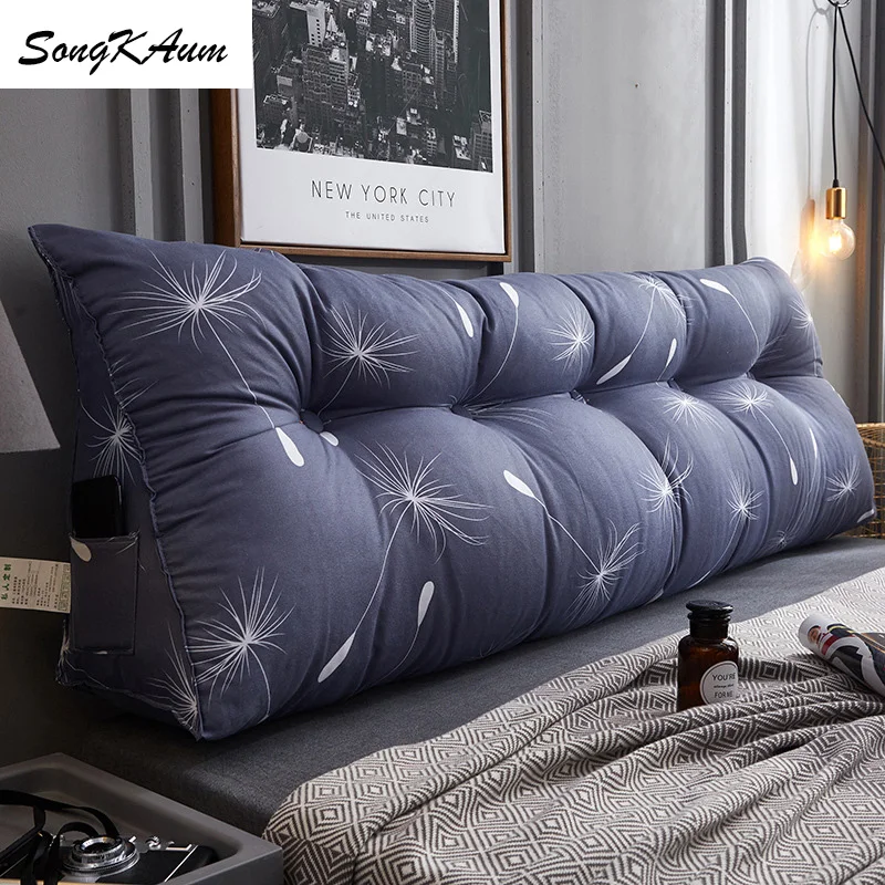 Моющаяся длинная прикроватная Подушка SongKAum с наполнением подушка в корейском