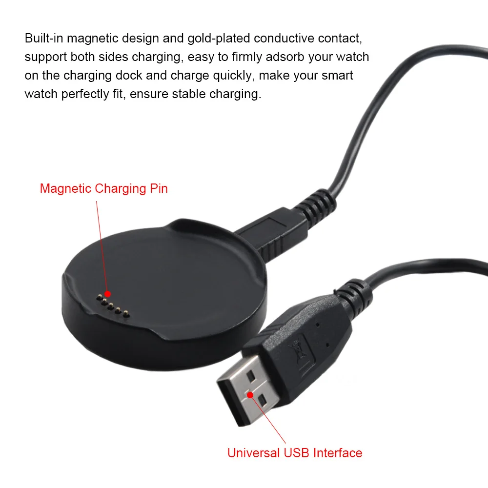 Смарт часы Магнитная зарядная док станция для LG G Watch R W110 с usb интерфейсом зарядный