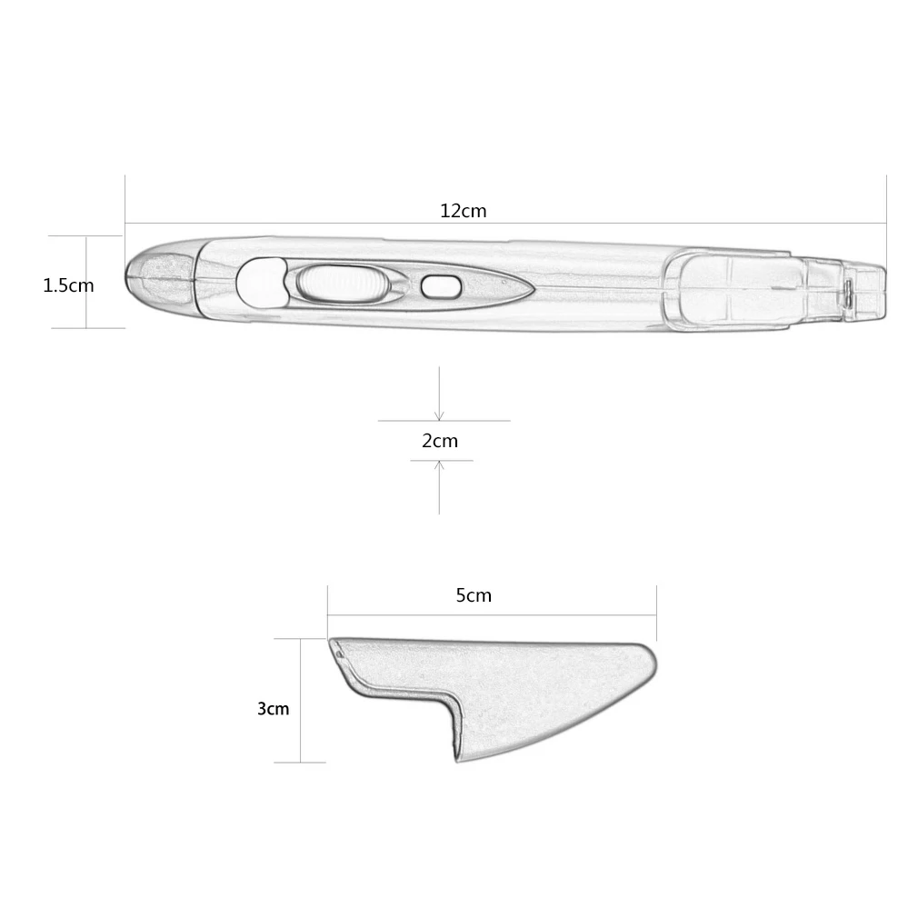

3 Color Mini 2.4GHz USB Wireless Optical Pen Air Mouse Red Adjustable 500 / 1000DPI for Computer Laptops & Desktops Wholesale