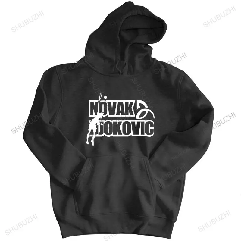 

mens vintage hoodies Mens Fashion Novak Djokovic Logo Fashion Print hoodies Serbia Wholesale pullover man casual hooded jacket