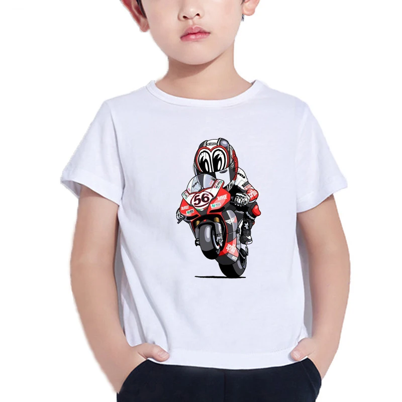 Футболка для мальчиков с мультипликационным рисунком топы маленьких Детская