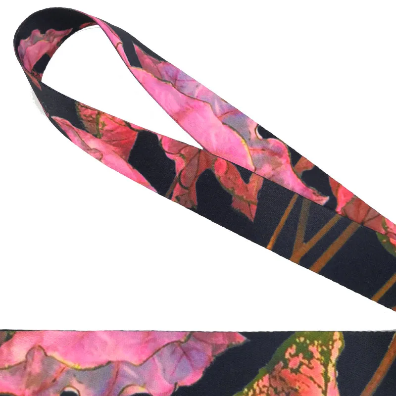 Розовые футболки с воротничком в виде цветка ремешок для ключей usb id карты