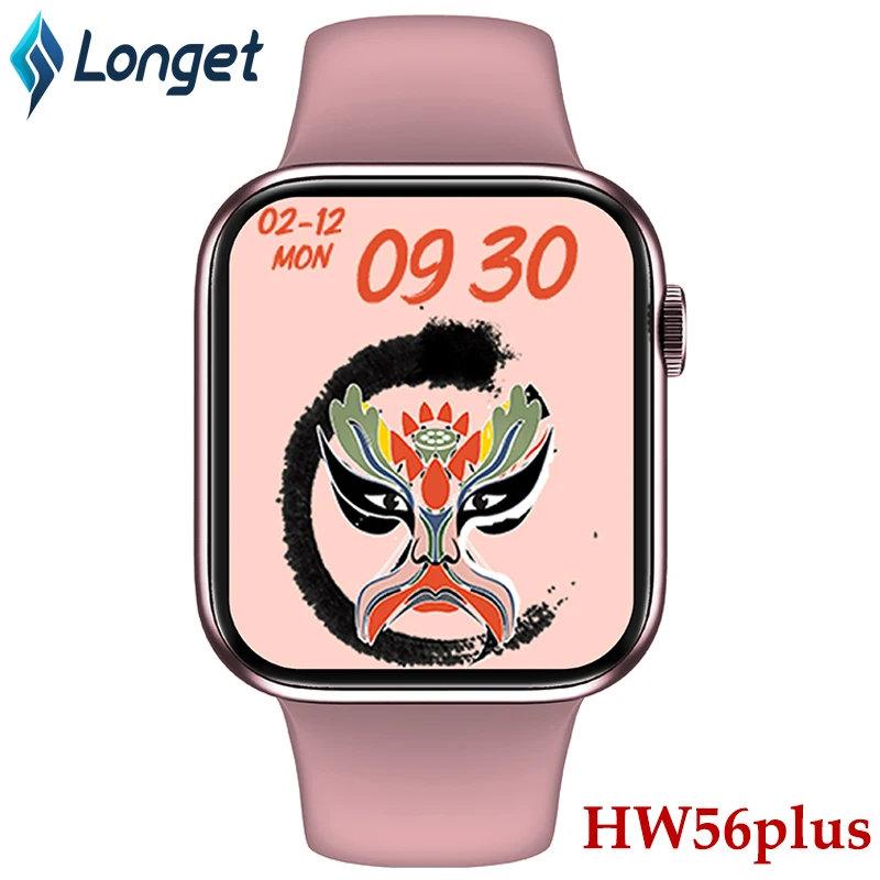 

HW56plus Smart Watch Original Wireless Charging Heart Rate Monitor Bluetooth Dial Call Smartwatch IWO PK HW22 IWO13 HW16 W56