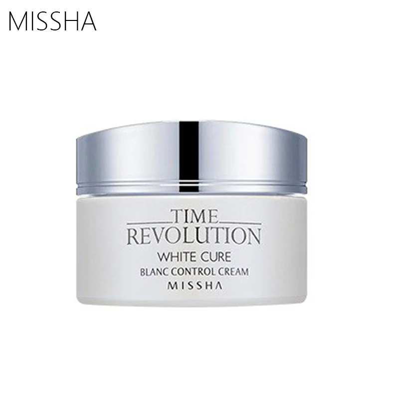 

MISSHA Time Revolution White Cure Blanc Control Cream 50g Moisturizing Whitening Cream Anti-Wrinkle Face Care Korea Cosmetics