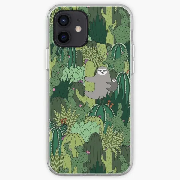 

Чехол для телефона с изображением кактуса Ленивец для iPhone 11, 12, 13 Pro Max, Mini, X, XS, XR, Max, 6, 6S, 7, 8 Plus, 5 фотографий, ТПУ, силиконовый чехол с рисунком со...