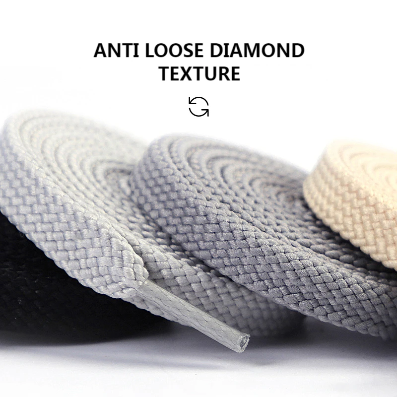 1 Pair Classic Flat Shoe laces Hollow Braided Shoelaces Off White Luxurious Simple Leisure Sneakers Unisex Shoelace 26 colors