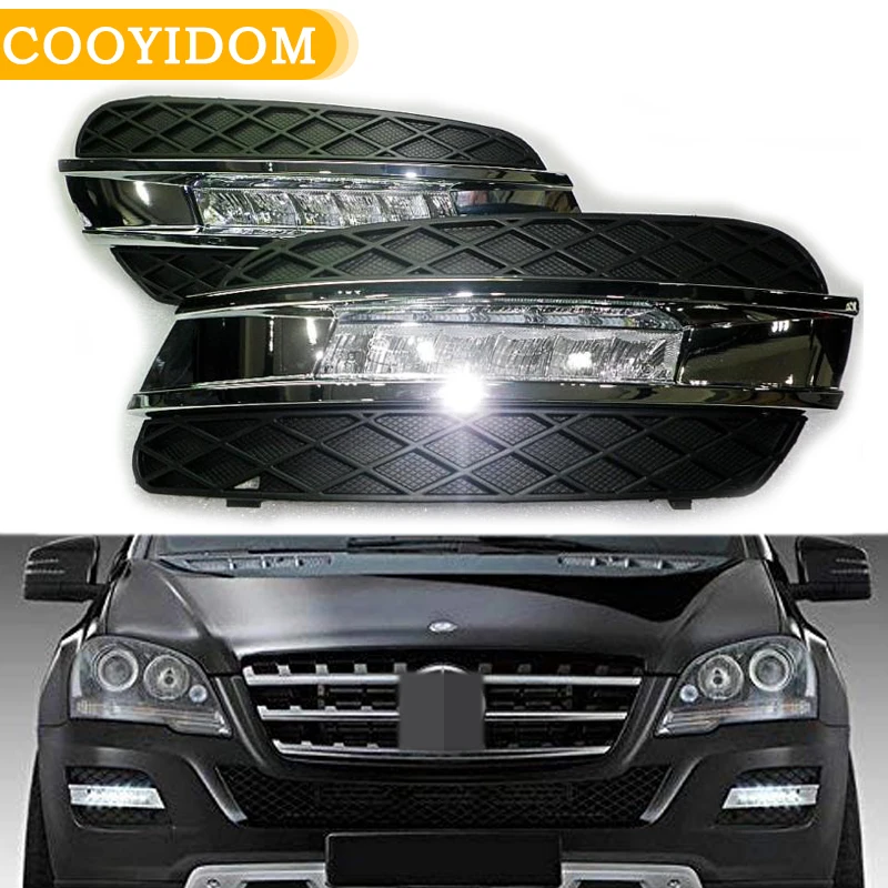 1 пара автомобильный левый и правый передний светодиодный дневный ходовой