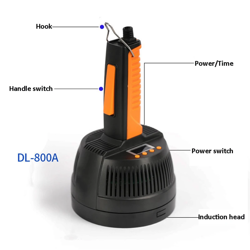 

800A/800B ручная Электромагнитная Индукционная герметизирующая машина для бутылок