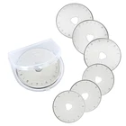 Резак для бумаги MIUSIE, вращающиеся сменные лезвия 28 мм45 мм