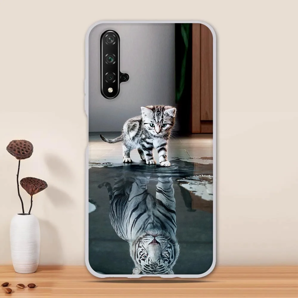 Case for Huawei Honor 20 / Nova 5T 6.26&quot Silicone Soft TPU Phone Cover Funda Coque Capa Bumper Protective | Мобильные телефоны