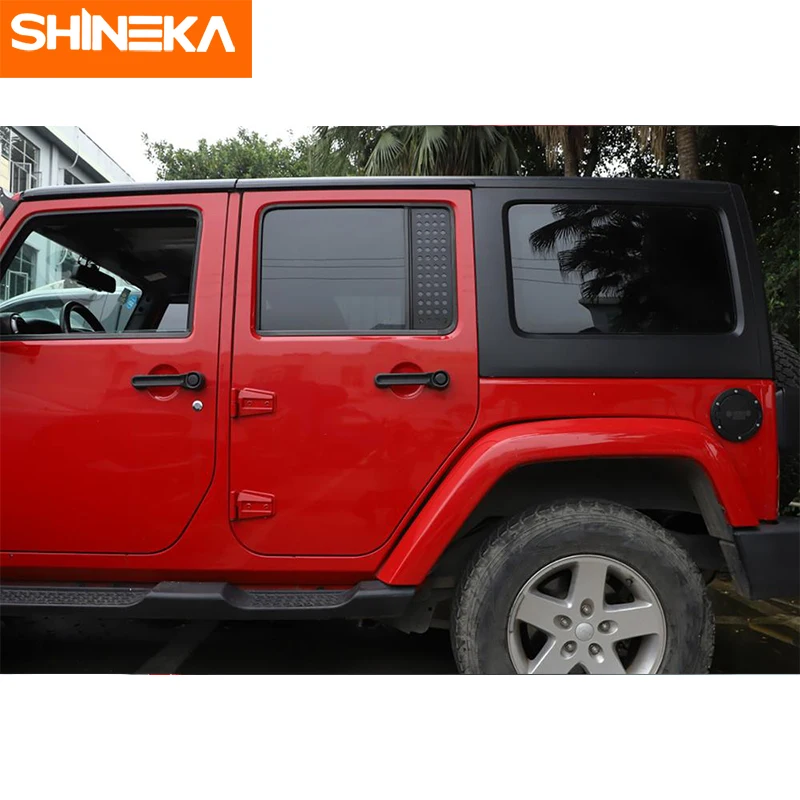 SHINEKA наружная Автомобильная дверь для Jeep Wrangler JK 2007-2017 4 двери треугольная
