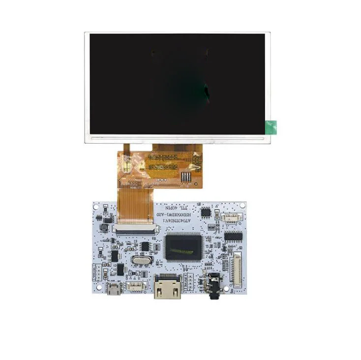 Универсальная плата драйвера ЖК дисплея 4 3 дюйма 5 дюймов 40Pin 800x480 480x232 AT043TN24 HSD050IDW В