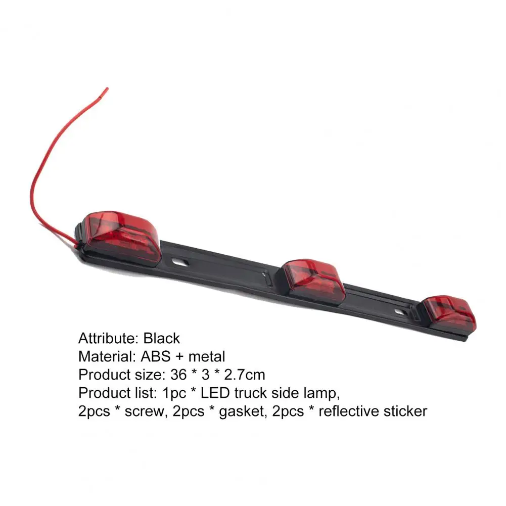 Габаритный фонарь ярко-красный светильник светодиодов стоп-сигнал с защитой от