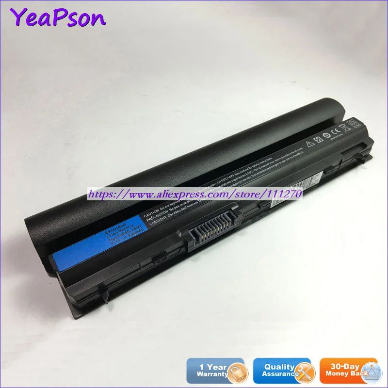 Аккумулятор Yeapson для ноутбука Dell Latitude E6420 E6520 E6530 E6540 11 1 В 5200 мАч | Компьютеры и офис