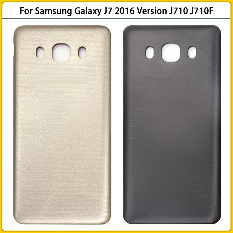 Новый чехол для задней крышки J710 Samsung Galaxy J7 версии 2016 J710F Пластиковая Крышка