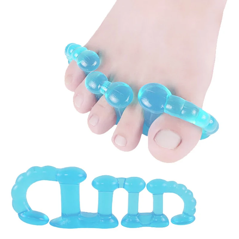 1 пара мягких силиконовый разделитель для пальцев арт маникюра и педикюра фрезер