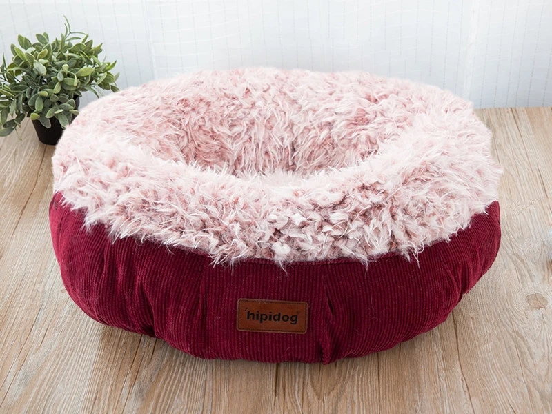 

Small and medium-sized dog deep sleep nest to keep warm in winter, pet cat nest, dog nest, removable and washable teddy mat