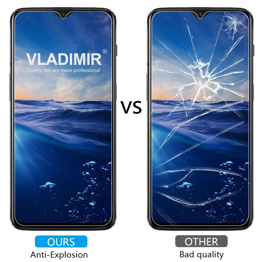 Защитное закаленное стекло Vladimir 9H для Oneplus 7 6T 6 5T 5 защитная пленка | Мобильные