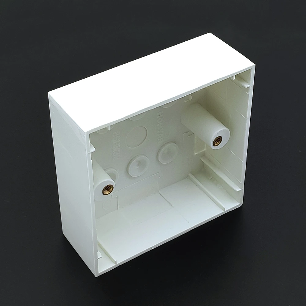 Белый пластиковый плотный материал тип 86 мм домашний термостат регулятор