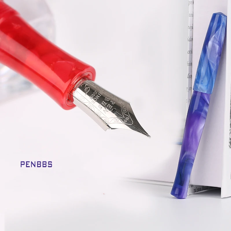 Новинка Moonman Penbbs 323 целлюлоидная акриловая авторучка из смолы без зажима иридий