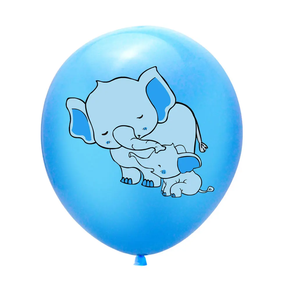 

12inch Cartoon Elephant Latex Balloons Baby Shower Ballon Wedding Kids Adults Birthday Decoration Gender Reveal Party Supplies
