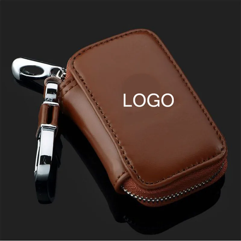 Кошелек для ключей из натуральной кожи мужчин и женщин сумка в автомобиле