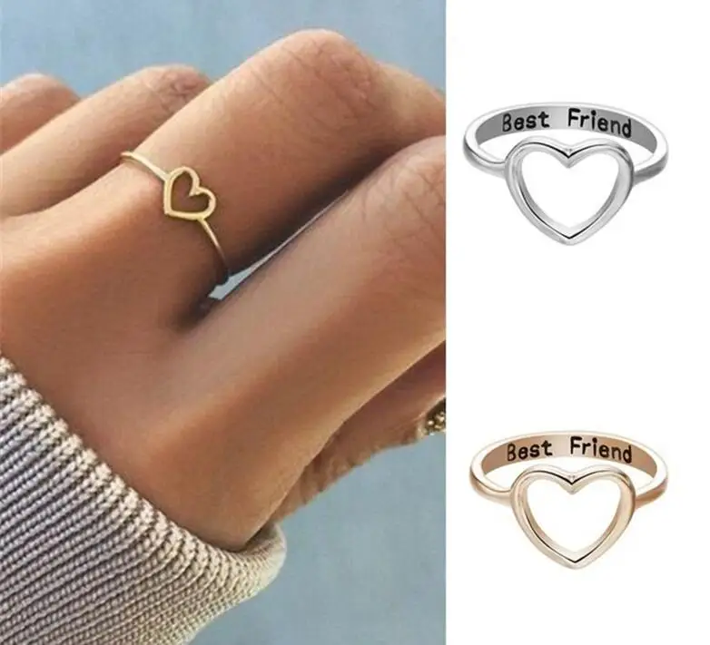 Лучший друг женское кольцо розовое золото/серебро/золото цвет горный хрусталь