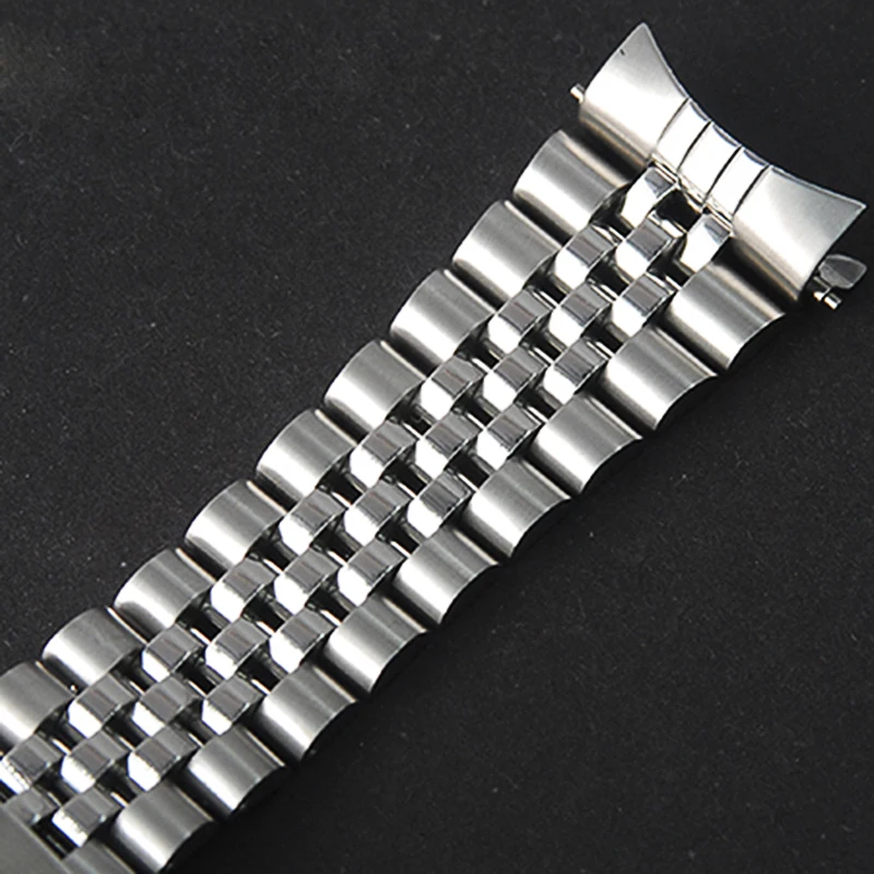 Браслеты из нержавеющей стали бренда Timelee 22 мм с изогнутым концом для SKX007 SKX009