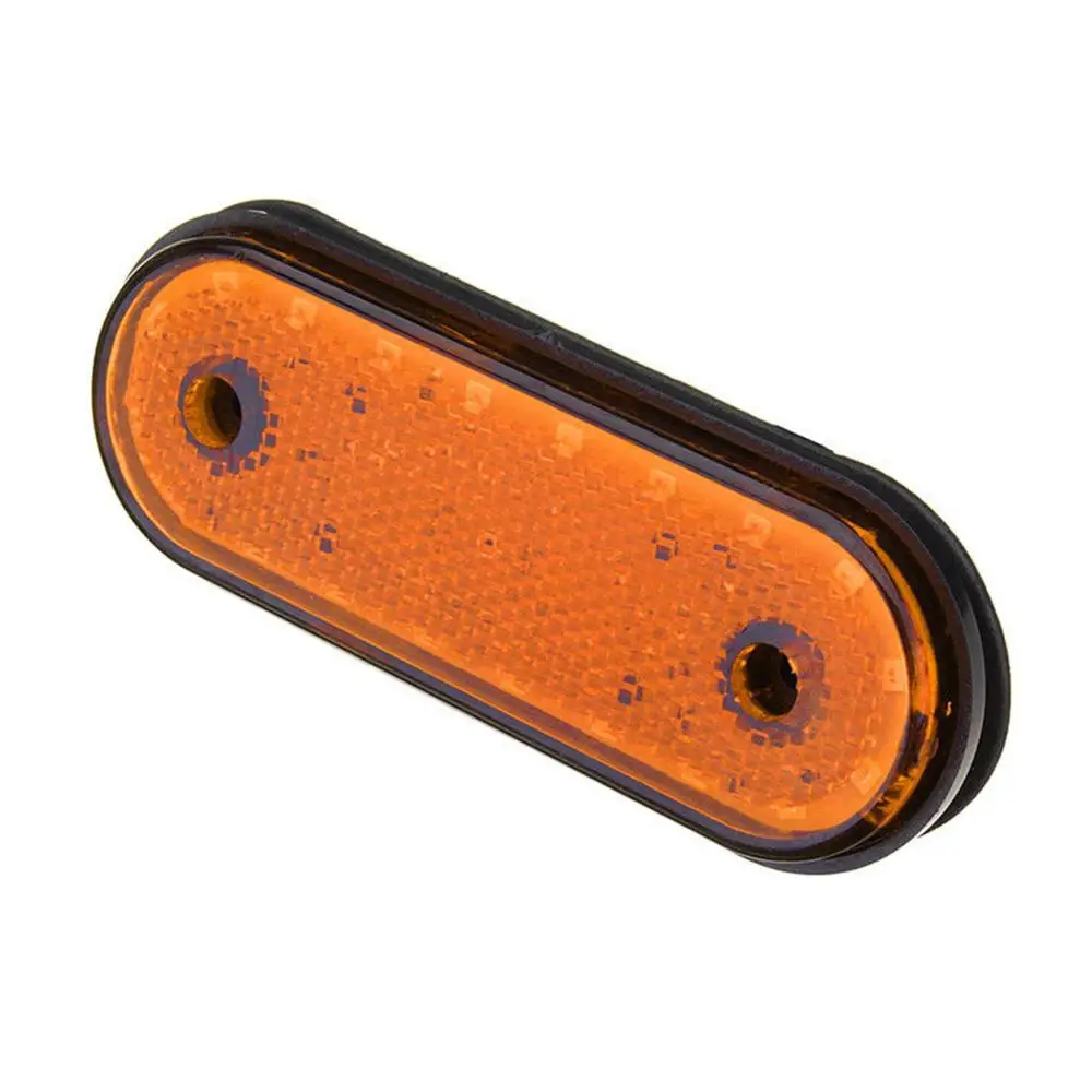 5 шт. 24 В янтарсветильник фонарь овальной формы габаритные огни для прицепа